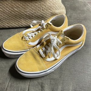 Mustard Yellow Vans Old Skool